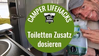 Life Hacks Wohnmobil  Mein Trick für die Toilette [upl. by Ayanal]