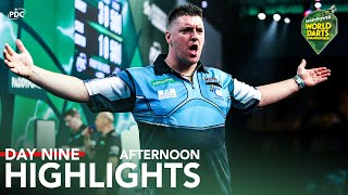 SEEDS STRUGGLE  Day Nine Afternoon Highlights  202324 Paddy Power World Darts Championship [upl. by Ainnet303]