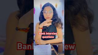 Must Watch Bank Interview questions  Prepare for Interviews interview bank career jobs shorts [upl. by Acinnad]