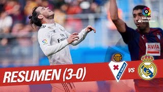 Resumen de SD Eibar vs Real Madrid 30 [upl. by Aynuat912]