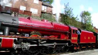 Royal Scot  6100  Llangollen  18 April 2009 [upl. by Nerita]