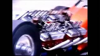 1964  The Show Boat  A 4 Engine Powered 4 wheel drive dragster [upl. by Dorman632]