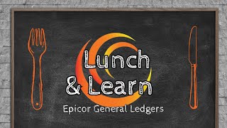 Epicor General Ledgers [upl. by Charline672]