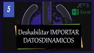 Deshabilitar IMPORTARDATOSDINAMICSO en Tabla Dinámica  Hablemos de tablas dinámicas 5 [upl. by Seward567]