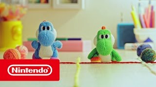 Poochy amp Yoshis Woolly World  ¡Corre Yoshi corre Nintendo 3DS [upl. by Muir981]