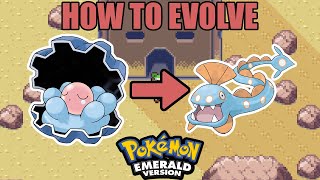 How To Evolve Clamperl Into Huntail In Pokemon Emerald [upl. by Eanahc52]