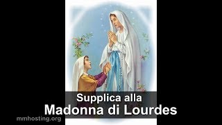 Supplica alla Madonna di Lourdes con litanie [upl. by Eolhc]