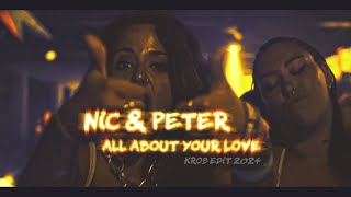 Nic amp Peter All About Your Love 2024 KROB edit CORONITA CLASSIC music [upl. by Eiralam]