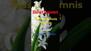 Beethoven Missa solemnis Op123 Credo Karajan [upl. by Congdon323]