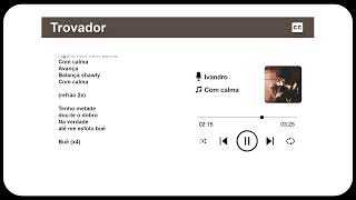 IVANDRO  Com calma [upl. by Rugg]