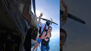 skydiving  High Altitude Thrill youtube youtubeshorts skydiving hittvfun fun adventure [upl. by Letsyrhc]