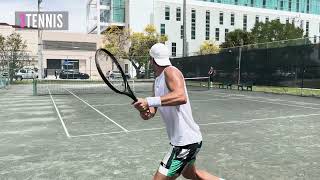 Thanasi Kokkinakis AUS vs Zizou Bergs BEL  Practice Points  2024 Sarasota Open [upl. by Enetsirhc]