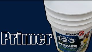 Surface Primer Review  Zinsser Bulls Eye 123  Lucky 7 Landscapes [upl. by Haonam]