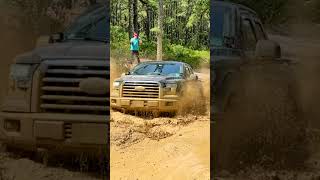 Ford F150 Off Road Mudding Challenge youtubeshorts fordf150 offroad [upl. by Lekim]