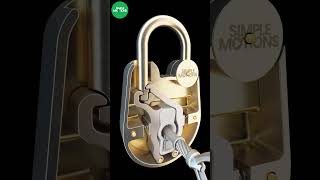 Padlock and Key  How lock Works [upl. by Hadihsar]