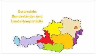 Österreichs Bundesländer und Landeshauptstädte [upl. by Salvidor]