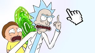 Rick And Morty vs Animator [upl. by Gnah]