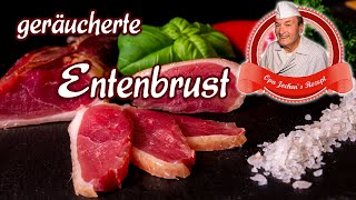 geräucherte Entenbrust selber machen  Kalträuchern  Opa Jochens Rezept [upl. by Adla]