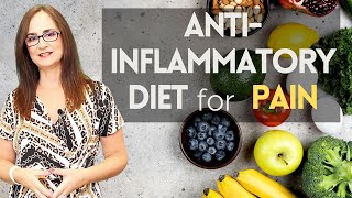 066 Anti inflammatory food diet for chronic inflammation chronic pain and arthritis [upl. by Britteny]