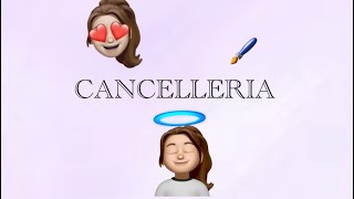 CANCELLERIA✒️ [upl. by Odlanyer]