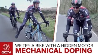 Mechanical Doping – How Does A Road Bike With A Hidden Motor Ride [upl. by Nostaw]