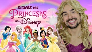 A PRINCESA DA DISNEY DE CADA SIGNO  Signos na TV [upl. by Kaiulani]