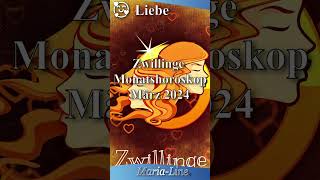 Zwillinge LIEBE ❤️ Horoskop März 2024 [upl. by Airun646]