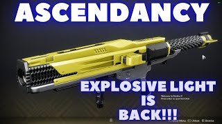 Why Ascendancy Is The Best Rocket Launcher in Destiny 2 [upl. by Dimah887]