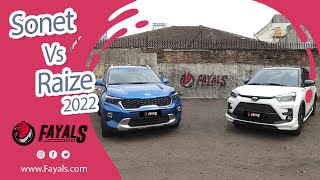 Kia Sonet 2022 vs Toyota Raize 2022 Ecuador 🔥  ¿Cuál es mejor [upl. by Ahsiuqat]