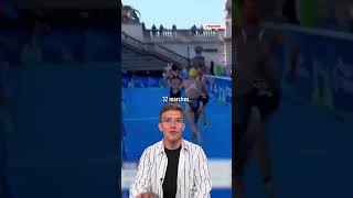 👀 Le parcours magnifique du triathlon aux JO à Paris Olympics Paris2024 olympics2024 [upl. by Meryl]