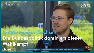 SachsenWahl Politikwissenschaftler Janek Treiber  Parteienforscher TU Dresden [upl. by Leavelle]