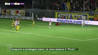 Cerignola a punteggio pieno la Juve sbanca il “Pinto” [upl. by Adnoloy852]