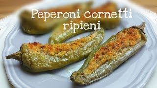 Peperoni cornetti ripieni Ricetta Veloce [upl. by Aromas777]