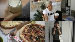 VLOG Grocery shoppingdoing my friends hair and PIZZA [upl. by Zimmerman100]