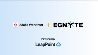 Streamline Document Management with Adobe Workfront and Egnyte  See How [upl. by Charlet977]