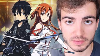 SWORD ART ONLINE La MEJOR PARTE de su opening NO SUENA en el anime [upl. by Assirt684]