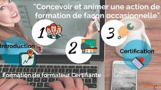 Présentation Formation de formateur certifiante [upl. by Ecydnak]