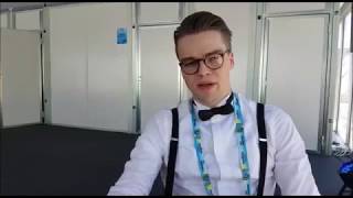 Mikolas Josef rozhovor Eurovision Song Contest 2018 [upl. by Notgnillew398]