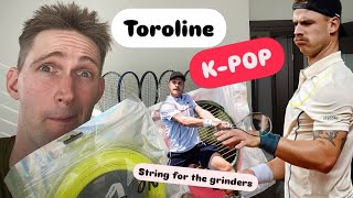 Toroline KPop string review  now with legendary status tested in Tecnifibre Tfight 305 [upl. by Spevek]