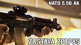 Zastava ZPAP85  The NATO 556 AK [upl. by Oidale]