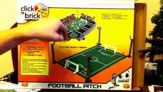 Fake lego  cheap  click bricks  football pitch review [upl. by Nera]