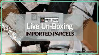 AMBER STORE  shershah lahore chorbazar dhl parcels [upl. by Ennaoj]