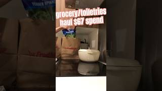 Friday night grocerytoiletries haul kroger🪩asmr shorts viral groceryhaul inflation trending [upl. by Waring335]