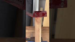 Hammer Handle Making Techniques Youve Probably Never Seen short diy [upl. by Audly354]