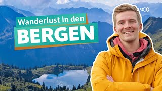 Urlaub in den Bergen – Wandern Klettern und Natur pur  ARD Reisen [upl. by Enilegnave535]