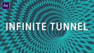 Trippy Infinite Looping Tunnel in After Effects [upl. by Zehcnas]