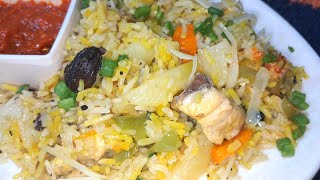 Junglee Pulao Resturant Style  Authentic Recipe Rice Cooked With Vegetable Recipe By ZaikaMaker [upl. by Nomyt]