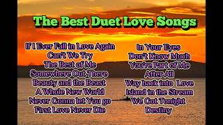 The Best Duet Love Songs Collection [upl. by Fihsak]