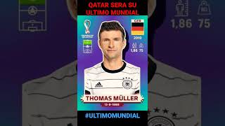 JUGADORES QUE POSIBLEMENTE QATAR SERA SU ULTIMO MUNDIAL PARTE 1 ULTIMOMUNDIAL panini qatar2022 [upl. by Imelida]