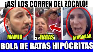 ESTO ESTA PASANDO EN EL ZOCALO ASÍ LOS CORRIERON ¡MARTES DEFINITICO DISUELVEN LA CORTE [upl. by Eynaffit]